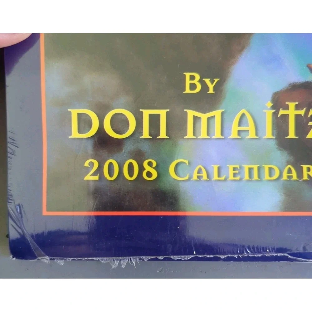 New Wizards 2008 Calendar By Don Maitz‎ Sealed Tide Mark